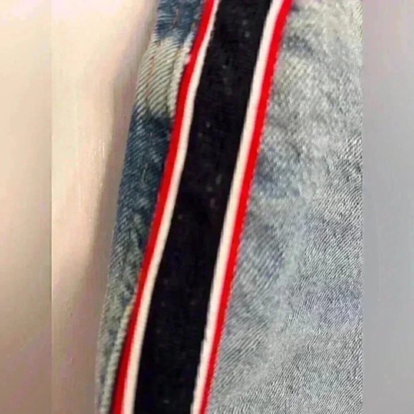 Zara Jean Skirt with Side Stripes Size XS - Picture 2 of 7